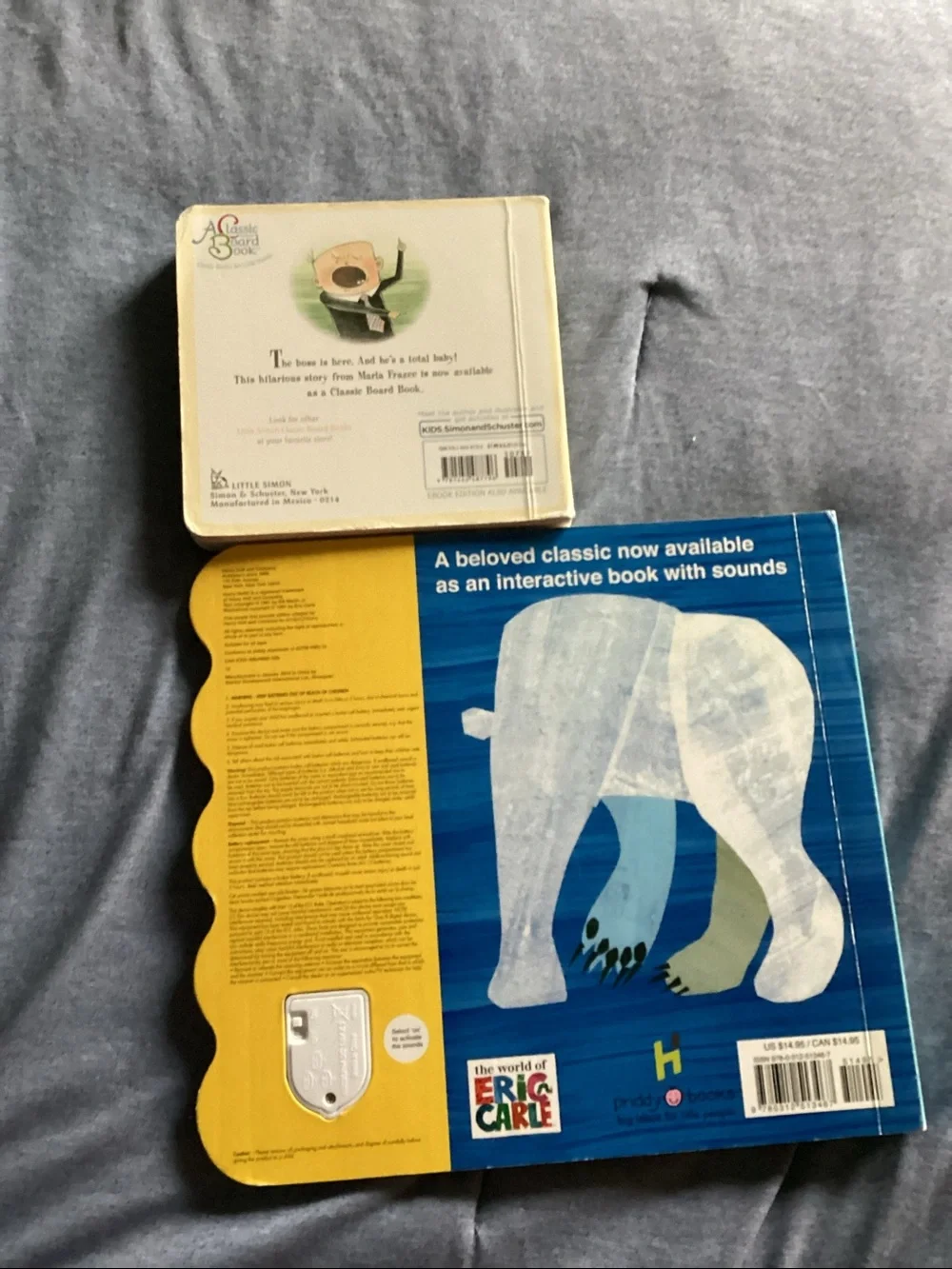 Polar Bear, Polar Bear, What Do You Hear? Sound Book - Blue+ boss baby